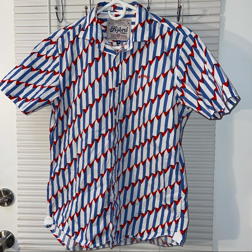 Curiously Vintage Hybrid Outfitters Men Button Down